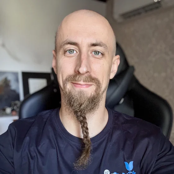 Marcin Dudek - full-stack developer i ekspert WordPress, zdjęcie portretowe